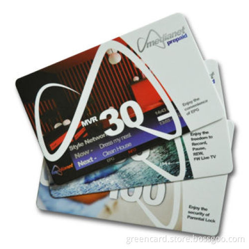 PVC/Paper Phone Cards with Scratch-off Foil and 0.3 to 0.76mm Thickness